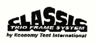 CLASSIC TRIO FRAME SYSTEM BY ECONOMY TENT INTERNATIONAL