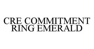 CRE COMMITMENT RING EMERALD