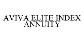 AVIVA ELITE INDEX ANNUITY