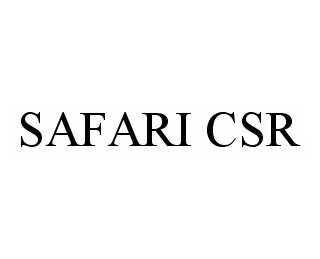 SAFARI CSR