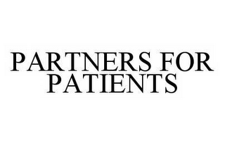 PARTNERS FOR PATIENTS