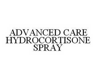 ADVANCED CARE HYDROCORTISONE SPRAY