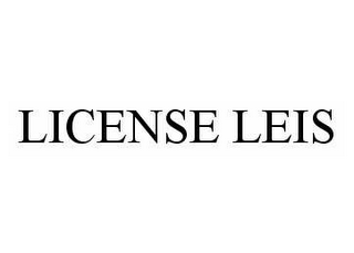 LICENSE LEIS