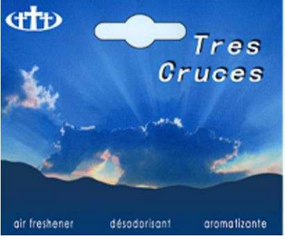 TRES CRUCES AIR FRESHENER DÉSODORIANT AROMATIZANTE