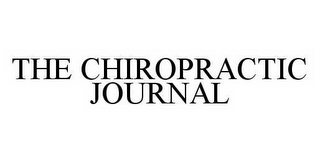 THE CHIROPRACTIC JOURNAL