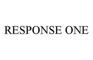 RESPONSE ONE