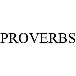 PROVERBS