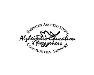 EMERITUS ASSISTED LIVING COMMUNITIES SUPPORT ALZHEIMER'S EDUCATION & AWARENESS