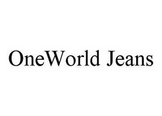 ONEWORLD JEANS