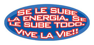 SE LE SUBE LA ENERGIA, SE LE SUBE TODO.VIVE LA VIE!!