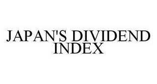 JAPAN'S DIVIDEND INDEX