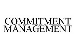 COMMITMENT MANAGEMENT