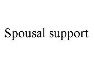 SPOUSAL SUPPORT