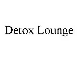 DETOX LOUNGE