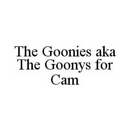 THE GOONIES AKA THE GOONYS FOR CAM