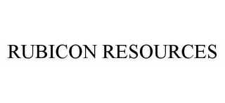 RUBICON RESOURCES