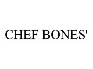 CHEF BONES'