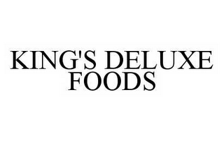 KING'S DELUXE FOODS