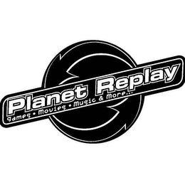 PLANET REPLAY GAMES MOVIES MUSIC & MORE...