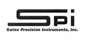 SPI SWISS PRECISION INSTRUMENTS, INC.