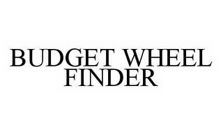 BUDGET WHEEL FINDER