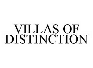 VILLAS OF DISTINCTION