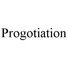 PROGOTIATION