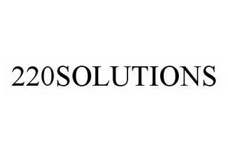 220SOLUTIONS