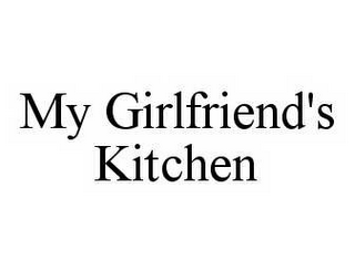 MY GIRLFRIEND'S KITCHEN