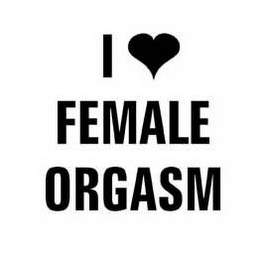 I FEMALE ORGASM