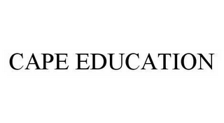 CAPE EDUCATION