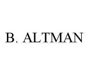 B.  ALTMAN