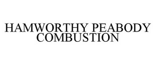 HAMWORTHY PEABODY COMBUSTION