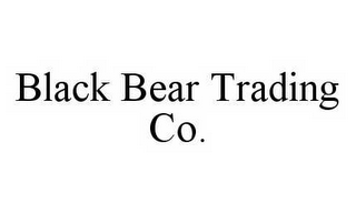 BLACK BEAR TRADING CO.