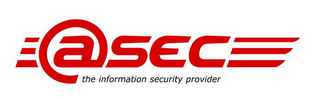 @SEC THE INFORMATION SECURITY PROVIDER