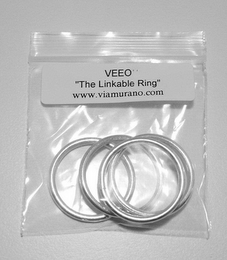 VEEO "THE LINKABLE RING" WWW.VIAMURANO.COM