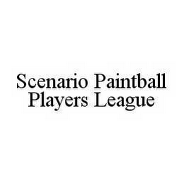 SCENARIO PAINTBALL PLAYERS LEAGUE