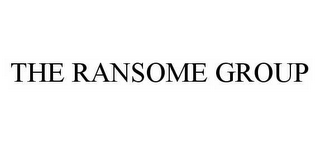 THE RANSOME GROUP