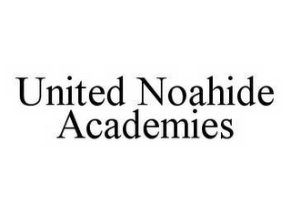 UNITED NOAHIDE ACADEMIES