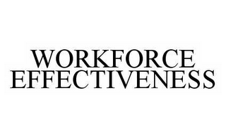 WORKFORCE EFFECTIVENESS