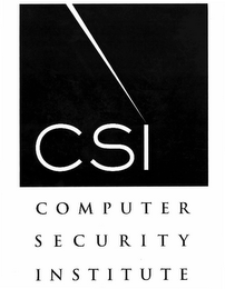 CSI COMPUTER SECURITY INSTITUTE