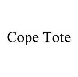 COPE TOTE