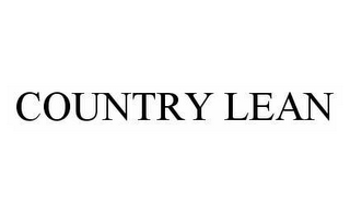 COUNTRY LEAN