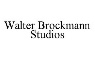 WALTER BROCKMANN STUDIOS