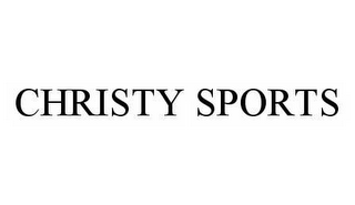 CHRISTY SPORTS