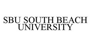 SBU SOUTH BEACH UNIVERSITY