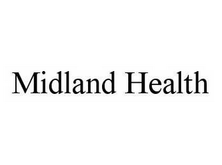 MIDLAND HEALTH