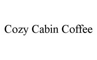 COZY CABIN COFFEE