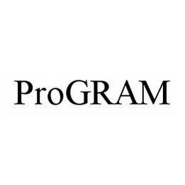 PROGRAM