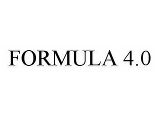 FORMULA 4.0